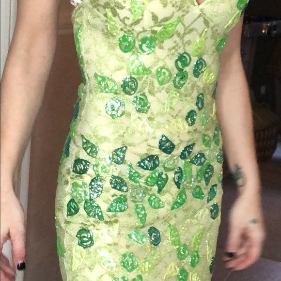 Hand painted one of a kind MIAMI dress! NeW - Picture 3 of 6
